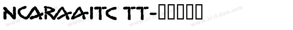NoraITC TT字体转换